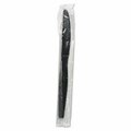 Razoredge BWK Heavyweight Wrapped Polystyrene Cutlery Knife, Black RA3191947